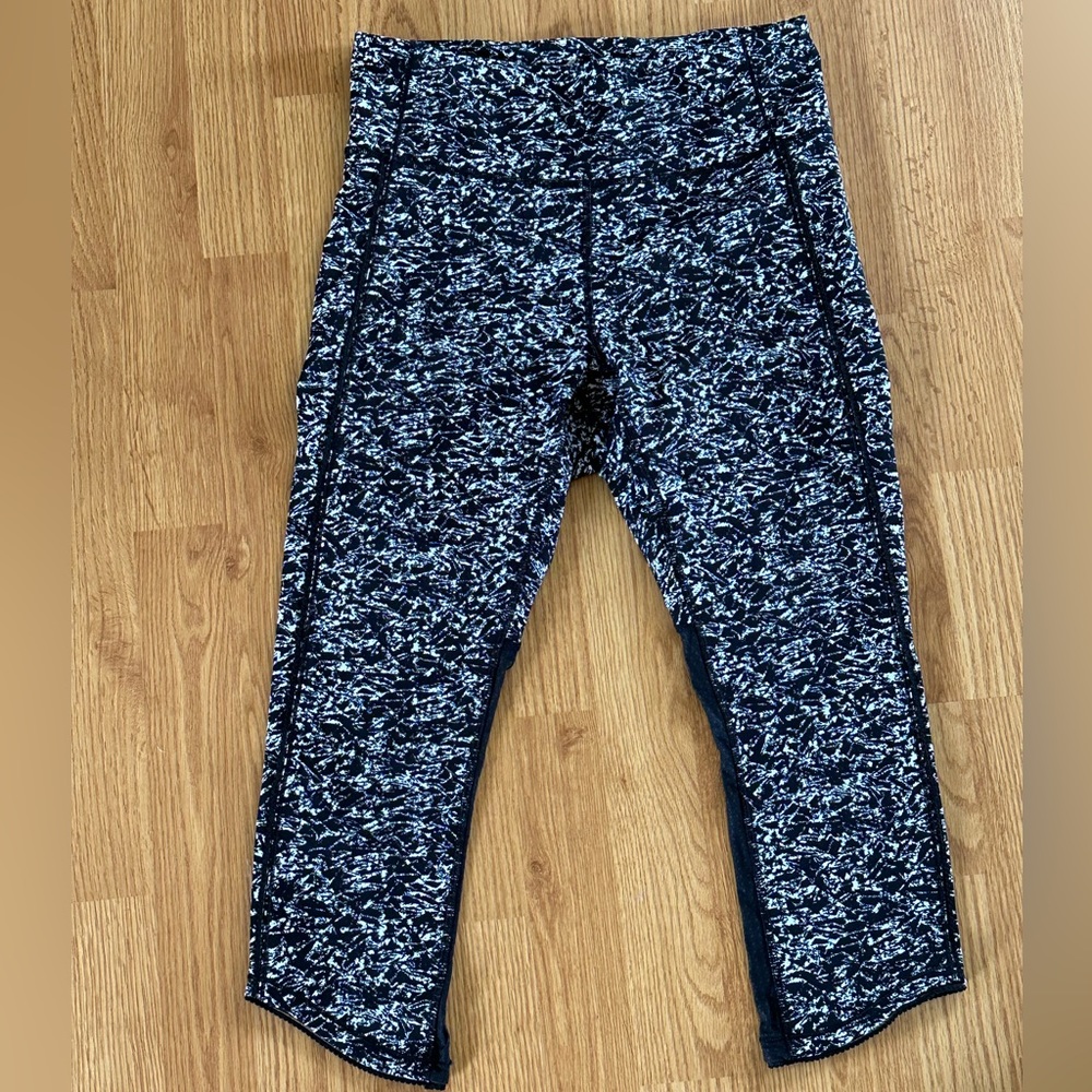 Lululemon Crop Mesh Leggings